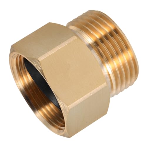 FUNOMOCYA Messing Schlauchadapter Feingewinde Ght Wasserrohrverbinder Korrosionsbeständig Hoher Druck für Garten Industrie und Landwirtschaft FUNOMOCYA Messing Schlauchadapter Feingewinde Ght Wasserrohrverbinder Korrosionsbeständig Hoher Druck für Garten Industrie und Landwirtschaft von FUNOMOCYA