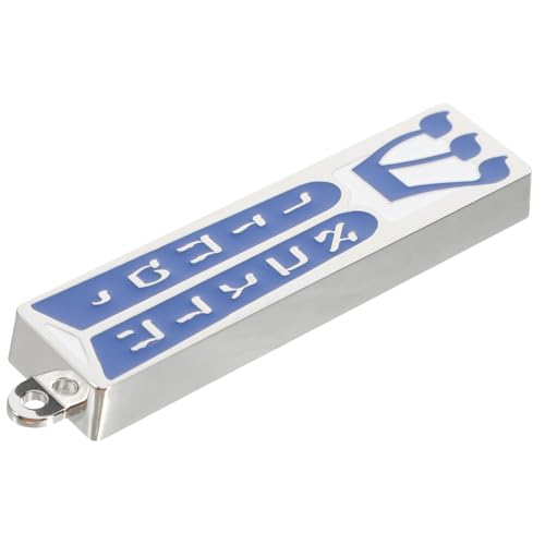FUNOMOCYA Jüdische Mezuzah Mit Hebräischem Text Metall-mezuzah- Für Tür -Dekoration Vielseitig Einsetzbar Für Zuhause Und Büro Kulturelles Judaica- von FUNOMOCYA
