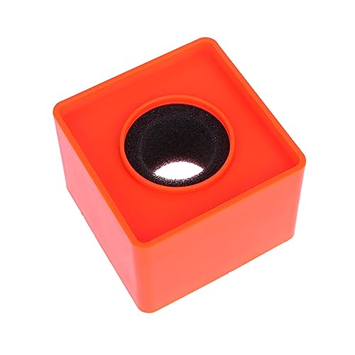 FUNOMOCYA Mikrofon Markierung Logo Stand aus Professioneller Mikrofon Schutz für Quadratisch Orange Design für Interviews Großes Logo Feld Leicht Tragbar FUNOMOCYA Mikrofon Markierung Logo Stand aus Professioneller Mikrofon Schutz für Quadratisch Orange Design für Interviews Großes Logo Feld Leicht Tragbar von FUNOMOCYA