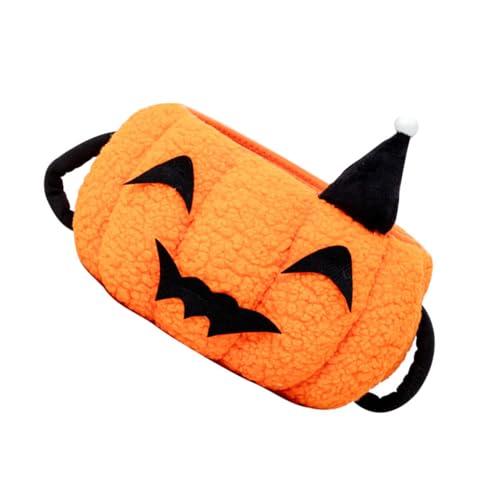 FUNOMOCYA Mini Halloween Kürbis Aufbewahrungskorb aus Baumwollseil Handgewebter Kleiner Spielzeugkorb für Kompakter Desktop Organizer für Süßigkeiten und Kleine Gegenstände FUNOMOCYA Mini Halloween Kürbis Aufbewahrungskorb aus Baumwollseil Handgewebter Kleiner Spielzeugkorb für Kompakter Desktop Organizer für Süßigkeiten und Kleine Gegenstände von FUNOMOCYA
