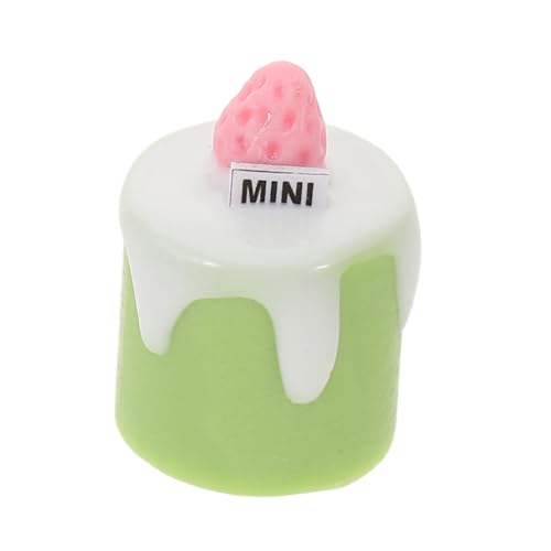 FUNOMOCYA Mini Kuchen Ornament Simulation Eines Realistischen Dessert Requisits Für Bäckerei Szenen Im Puppenhaus – Zum Ausstellen Lehren Und Kreativen Geschichtenerzählen von FUNOMOCYA