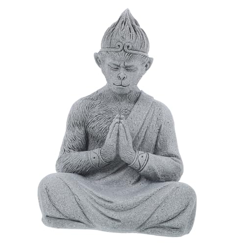 FUNOMOCYA Steinpulver Buddha-Statue Für Garten Und Aquarium Kleine Dekorationsfigur Für Unterwasser-landschaftsgestaltung Schreibtischdekoration FUNOMOCYA Steinpulver Buddha-Statue Für Garten Und Aquarium Kleine Dekorationsfigur Für Unterwasser-landschaftsgestaltung Schreibtischdekoration von FUNOMOCYA