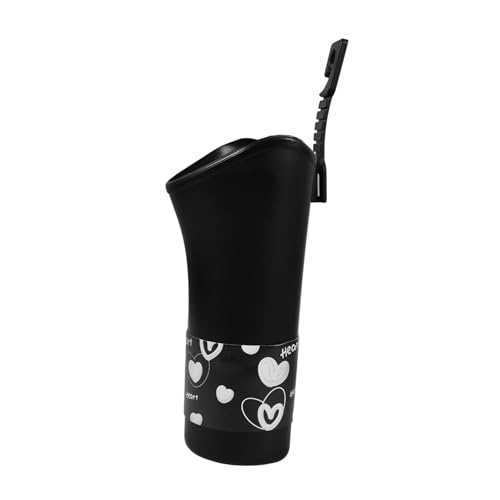 FUNOMOCYA Multifunktionaler Auto Organizer Aufbewahrungsbox Regenschirmhalter Wasserdichter Regenschirm Eimer für Rücksitz Innenraum Zubehör Platzsparend Modernes Design Schwarz von FUNOMOCYA