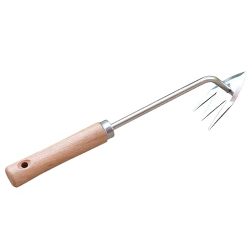 FUNOMOCYA Multifunktionaler Unkrautstecher mit Stiel Strapazierfähiges Gartenwerkzeug aus Buchenholz Scharfes Wurzelentfernungs tool für Rasenpflege Ergonomisch für Einfache Handhabung und FUNOMOCYA Multifunktionaler Unkrautstecher mit Stiel Strapazierfähiges Gartenwerkzeug aus Buchenholz Scharfes Wurzelentfernungs tool für Rasenpflege Ergonomisch für Einfache Handhabung und von FUNOMOCYA