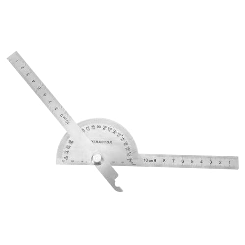 FUNOMOCYA Multifunktionales Winkellineal Winkelmesswerkzeug Holzbearbeitungswinkelmesser Winkelmesser Holzbearbeitungsmarkierungslineal Holzbearbeitungswerkzeuge von FUNOMOCYA