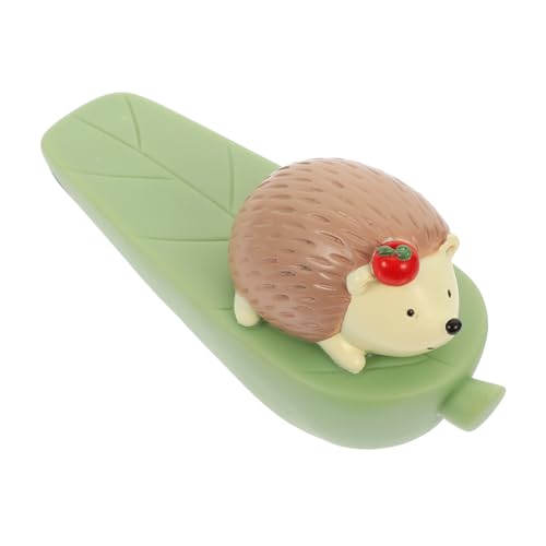 FUNOMOCYA Niedlicher Türstopper Igel Design Rutschfest Türkeil Türpuffer Türkeil für Zuhause Verhindert Zugluft Schützt vor Türkollisionen für Fliesen Holzboden Geeignet von FUNOMOCYA