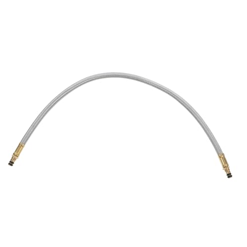FUNOMOCYA Outdoor Camping Gasschlauch Verlängerung mit Auslaufsicherer Verbindung Robuster Schlauch für Flachgasherd Leicht Tragbar und Sicher für Gasgrill und Gaskocher von FUNOMOCYA