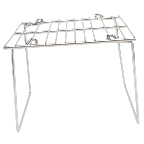 FUNOMOCYA Outdoor Camping Grillrost aus Edelstahl Tragbarer Kompakter Grillständer für Picknick und Garten Hitzebeständiger Bbq Zubehör Robustes Grillwerkzeug für Mobiles Barbecue FUNOMOCYA Outdoor Camping Grillrost aus Edelstahl Tragbarer Kompakter Grillständer für Picknick und Garten Hitzebeständiger Bbq Zubehör Robustes Grillwerkzeug für Mobiles Barbecue von FUNOMOCYA