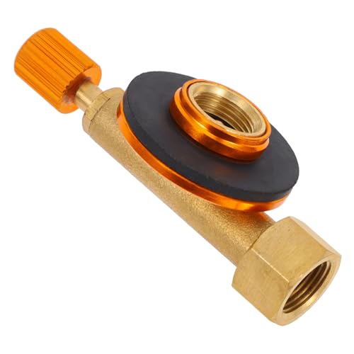 FUNOMOCYA Outdoor Gaskartuschen Adapter Leichter und Kompakter Ventiladapter für Gasflaschen für Camping Grillen Rucksackreisen von FUNOMOCYA