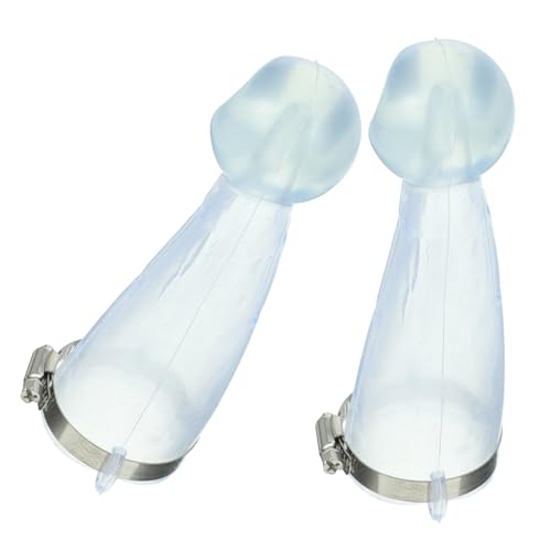 FUNOMOCYA Praktische Rinderhorn schutzhülle aus Langlebigem Gummi Komfortabler Hornschutz für Rinder Schützt Hörner Sicher und Sorgt für Wohlbefinden der Farm Zufällige Zufällige Farbe von FUNOMOCYA