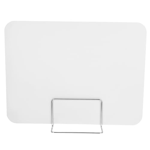 FUNOMOCYA Praktische Schreibtisch trennwand Weiß Metall Büro Klassenzimmer Privacy Shield Sichtschutz für Schüler Arbeits Prüfungstische Einfache Installation Fokusfördernd Vielseitig von FUNOMOCYA