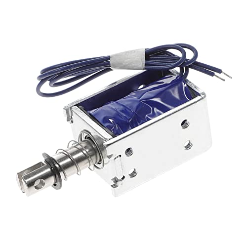 FUNOMOCYA Push Pull Elektromagnet Linear Solenoid Hochleistungsantrieb für Lineare für Präzise Anwendungen Langlebige Betriebszyklen von FUNOMOCYA