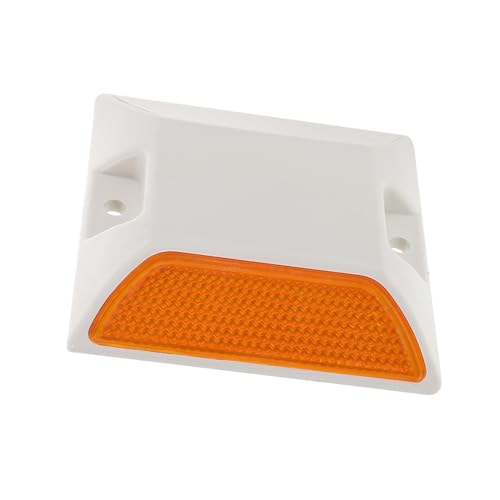 FUNOMOCYA Reflektierende Doppelseitige Kunststoff pflastermarkierungen Straßenmarkierer mit Erhöhter Sichtbarkeit Wetterfest für Einfahrten und Parkplätze Einfache Montage zur FUNOMOCYA Reflektierende Doppelseitige Kunststoff pflastermarkierungen Straßenmarkierer mit Erhöhter Sichtbarkeit Wetterfest für Einfahrten und Parkplätze Einfache Montage zur von FUNOMOCYA