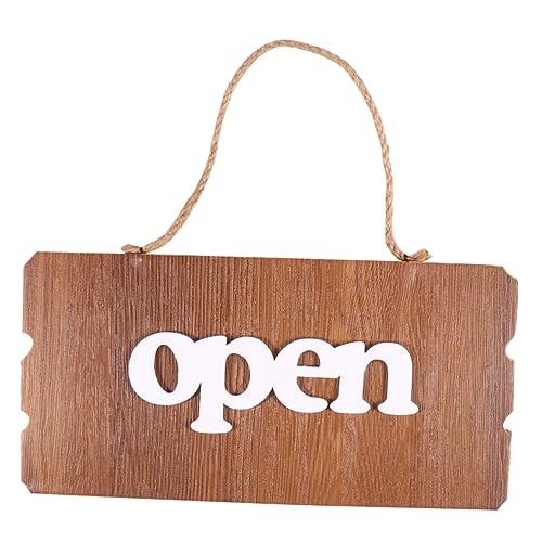 FUNOMOCYA Retro Holz Hängebrett Offenes Geschlossenes Schild Doppelseitige Wanddekoration für Geschäfte Robustes Holzmaterial Stilvolle Aufbewahrungslösung für Geschäft FUNOMOCYA Retro Holz Hängebrett Offenes Geschlossenes Schild Doppelseitige Wanddekoration für Geschäfte Robustes Holzmaterial Stilvolle Aufbewahrungslösung für Geschäft von FUNOMOCYA