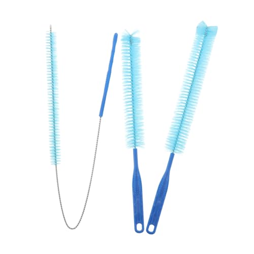 FUNOMOCYA Rohrreinigungsbürste Reinigungswerkzeug für Waschmaschinen kühlschrank reinigungsbürste Trockner-Entlüftungsbürsten-Set Haushaltsreiniger für Waschmaschinen Nylon Blau FUNOMOCYA Rohrreinigungsbürste Reinigungswerkzeug für Waschmaschinen kühlschrank reinigungsbürste Trockner-Entlüftungsbürsten-Set Haushaltsreiniger für Waschmaschinen Nylon Blau von FUNOMOCYA