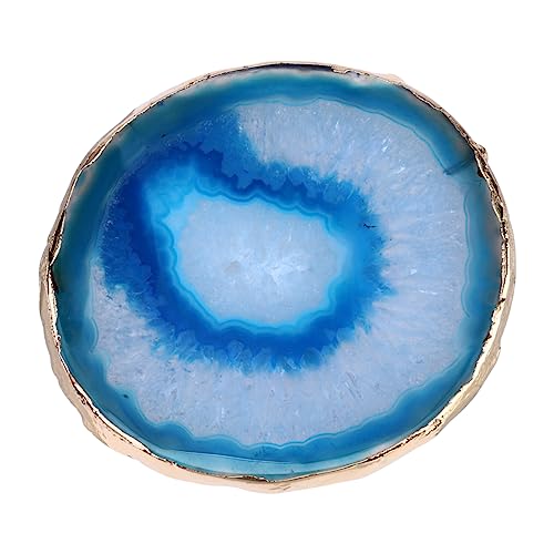 FUNOMOCYA Runder Untersetzer Für Getränke Aus Achatstein Geometrischer Kreativer Tassenhalter Zur Wärmedämmung Für Büro Zuhause Und Bar FUNOMOCYA Runder Untersetzer Für Getränke Aus Achatstein Geometrischer Kreativer Tassenhalter Zur Wärmedämmung Für Büro Zuhause Und Bar von FUNOMOCYA