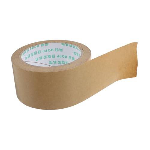 FUNOMOCYA Schreibbares Braunes Kraftpapier Packband Stark Klebend Umweltfreundlich Versiegelt Kartons Sicher Beschreibbare Oberfläche Geeignet für Versand Verpackung und Bilderrahmen FUNOMOCYA Schreibbares Braunes Kraftpapier Packband Stark Klebend Umweltfreundlich Versiegelt Kartons Sicher Beschreibbare Oberfläche Geeignet für Versand Verpackung und Bilderrahmen von FUNOMOCYA