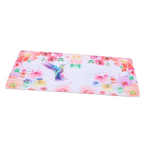 FUNOMOCYA Schreibtischunterlage mit Hummingbird Muster Großes Mauspad Rutschfestes Design für Büro und Zuhause Dekoratives Mouse Pad für Gaming und Office von FUNOMOCYA