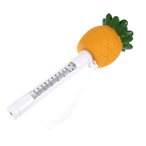 FUNOMOCYA Schwimmendes Ananas Thermometer für Pools Präzise Temperaturanzeige für Innen und Außenpools Teiche und Cartoon Design Langlebig und Splitterbeständig FUNOMOCYA Schwimmendes Ananas Thermometer für Pools Präzise Temperaturanzeige für Innen und Außenpools Teiche und Cartoon Design Langlebig und Splitterbeständig von FUNOMOCYA