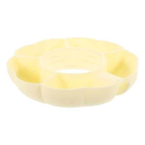 FUNOMOCYA Silikon Snackplatte mit Unterteilung Wiederverwendbares Robustes Obst und Nussteller Leichtes Platzsparendes Serviertablett für Zuhause Praktische Aufbewahrung für Snacks und FUNOMOCYA Silikon Snackplatte mit Unterteilung Wiederverwendbares Robustes Obst und Nussteller Leichtes Platzsparendes Serviertablett für Zuhause Praktische Aufbewahrung für Snacks und von FUNOMOCYA