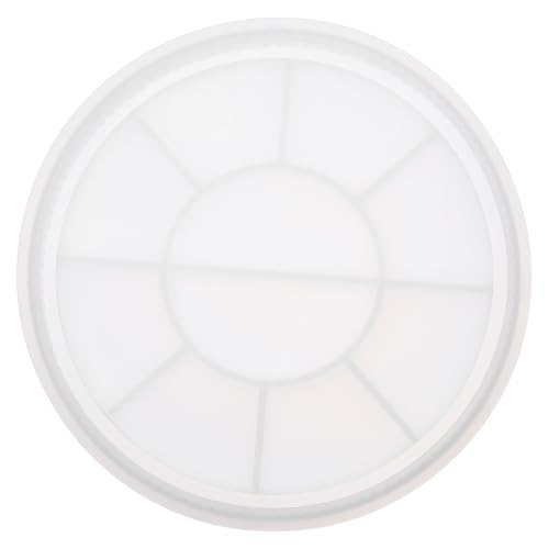 FUNOMOCYA Silikonform Rundes Tablett Gießform Epoxidharz Hitzebeständig Flexibel mit Elegantem Rand Wiederverwendbare Resin Casting Form für DIY Kunsthandwerk FUNOMOCYA Silikonform Rundes Tablett Gießform Epoxidharz Hitzebeständig Flexibel mit Elegantem Rand Wiederverwendbare Resin Casting Form für DIY Kunsthandwerk von FUNOMOCYA