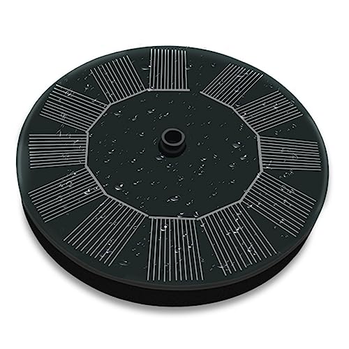 FUNOMOCYA Solarbrunnen 13 Cm Für Garten-teich-pool Wasserbrunnen Solarbetrieben Schwimmbrunnen Klein Mini Außenbereich Springbrunnen von FUNOMOCYA
