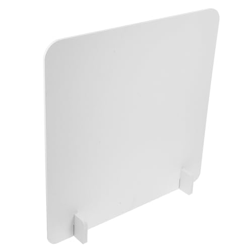 FUNOMOCYA Spritzschutz Trennwand Schutzplatte Tischplatte Sprühschutz Isolationsplatte Büro Schule Restaurant Schutz vor Tröpfchen mit Abgerundeten Kanten Einfache Installation von FUNOMOCYA