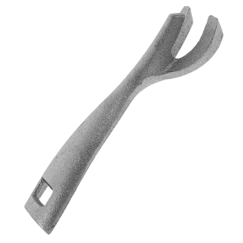 FUNOMOCYA Steakplatten Halter aus Gusseisen Robust und Langlebig Ergonomischer Griff für Sicheres Greifen für Fajita Pfannen und Heiße Gerichte Einfach zu Reinigen Warten von FUNOMOCYA