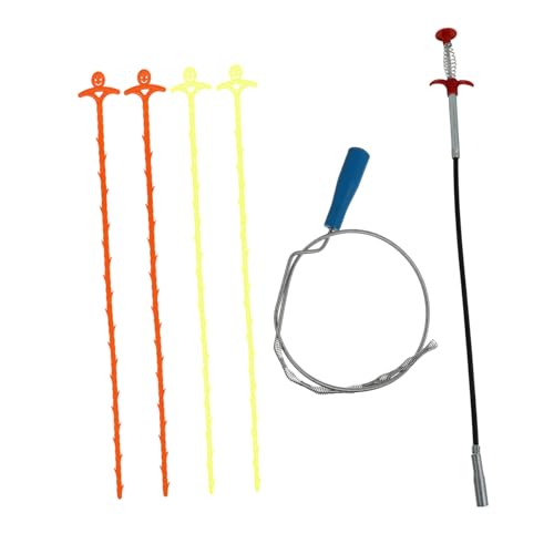 FUNOMOCYA Teiliges Abflussreinigungsset Drain Cleaner Sticks Haarfänger Werkzeug für Dusche Waschbecken Badewanne Verstopfungsentferner Rohrreinigungsschlange Flexibel Langlebig FUNOMOCYA Teiliges Abflussreinigungsset Drain Cleaner Sticks Haarfänger Werkzeug für Dusche Waschbecken Badewanne Verstopfungsentferner Rohrreinigungsschlange Flexibel Langlebig von FUNOMOCYA