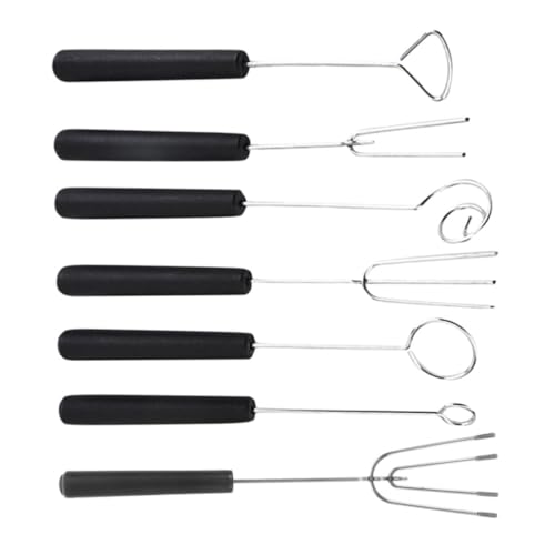 FUNOMOCYA Teiliges Dipping Tools Set aus Edelstahl Inklusive Schokoladen-dipping-gabeln und Löffeln für Gleichmäßige Beschichtung Vielseitig Einsetzbar für Pralinen Desserts und Partys von FUNOMOCYA