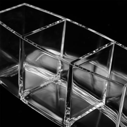 FUNOMOCYA Transparente Acryl aufbewahrungsbox mit Fächern Multifunktionaler Organizer für Kaffeekapseln Süßigkeiten und Kleine Gegenstände Robuste Staubschutz box für Kaffee bar und von FUNOMOCYA