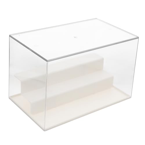 FUNOMOCYA Transparente Vitrine für Miniaturfiguren Mehrschichtige Aufbewahrungsbox für Sammlerstücke Schaukasten mit Schützender Funktion für Figuren Einfache Handhabung und Zugriff für FUNOMOCYA Transparente Vitrine für Miniaturfiguren Mehrschichtige Aufbewahrungsbox für Sammlerstücke Schaukasten mit Schützender Funktion für Figuren Einfache Handhabung und Zugriff für von FUNOMOCYA