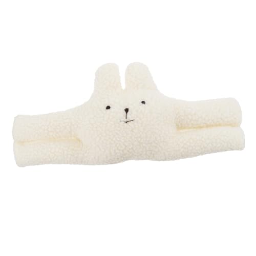 FUNOMOCYA Türstopper mit Niedlichem Hasen Design Transparenter Fingerklemmschutz Sicherer Einklemmschutz für Kinderzimmer rutschfest für Teppich und Fliesen Kindersicherer Türhalter von FUNOMOCYA