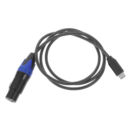 FUNOMOCYA Type C zu Xlr Mikrofonkabel Hochwertiges Verlängerungskabel für Gitarre und Audioanwendungen Robuste Kupferkonstruktion für Klare Signalübertragung FUNOMOCYA Type C zu Xlr Mikrofonkabel Hochwertiges Verlängerungskabel für Gitarre und Audioanwendungen Robuste Kupferkonstruktion für Klare Signalübertragung von FUNOMOCYA