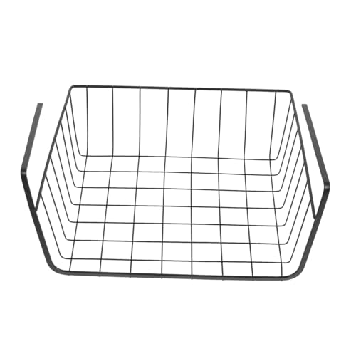 FUNOMOCYA Unterregal Aufbewahrungskorb Verstellbarer Hängekorb für Küchenschränke Platzsparender Drahtkorb für Schlafzimmer und Büro Vielseitiger Organizer für Flexible Lagerung von FUNOMOCYA