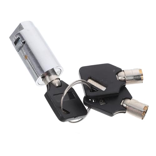 FUNOMOCYA Verkaufsautomaten Schließzylinder Ersatzschloss Kurz Sicherheitskern Wetterfest Kompatibel für Snack Getränke Automaten Kompakte Bauweise Robust und Manipulationsgeschützt von FUNOMOCYA