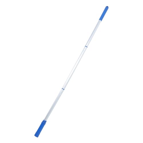 FUNOMOCYA Verstellbare Teleskop poolstange aus Aluminiumlegierung Abnehmbar Ergonomischer Griff für Kescher Bürste und Sauger zur Einfachen Schwimmbadreinigung von FUNOMOCYA