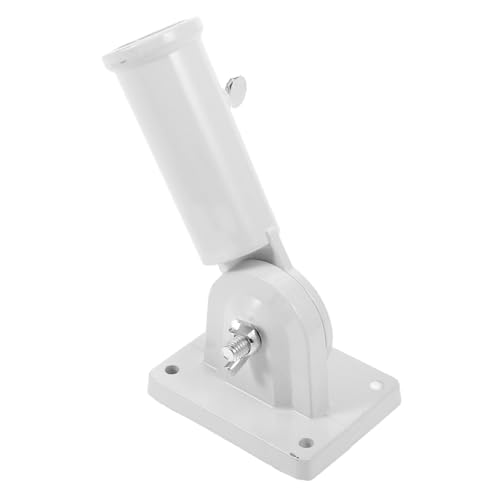 FUNOMOCYA Verstellbare Wandhalterung für Fahnenmast aus Aluminiumlegierung Stabiler Flaggenhalter mit Drehfunktion Geeignet für Terrasse Garten und Werbefahnen Weiße Flaggenmast Basis FUNOMOCYA Verstellbare Wandhalterung für Fahnenmast aus Aluminiumlegierung Stabiler Flaggenhalter mit Drehfunktion Geeignet für Terrasse Garten und Werbefahnen Weiße Flaggenmast Basis von FUNOMOCYA