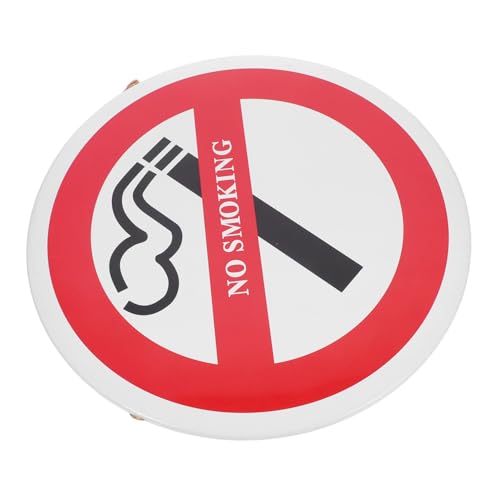 FUNOMOCYA Vintage Metall No Smoking Schild Rund Wasserdichtes Metallschild Warnschild Rauchverbot Langlebiges Verbotszeichen für Restaurant Geschäft Einfach Montierbar Sichtbar FUNOMOCYA Vintage Metall No Smoking Schild Rund Wasserdichtes Metallschild Warnschild Rauchverbot Langlebiges Verbotszeichen für Restaurant Geschäft Einfach Montierbar Sichtbar von FUNOMOCYA
