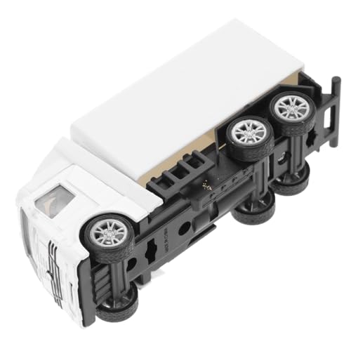 FUNOMOCYA Modell LKW Aus Legierung Im Retro Stil Klassische LKW Handwerkskunst Dekoration Für Desktop Naturgetreue Form Und Exquisiter Verarbeitung von FUNOMOCYA