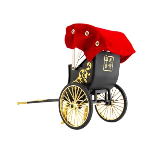 FUNOMOCYA Vintage Stil Handgefertigtes Jinrikisha Modell Tischdekoration Retro Ornament für Wohnkultur Kreatives Handwerk im Klassischen Stil FUNOMOCYA Vintage Stil Handgefertigtes Jinrikisha Modell Tischdekoration Retro Ornament für Wohnkultur Kreatives Handwerk im Klassischen Stil von FUNOMOCYA