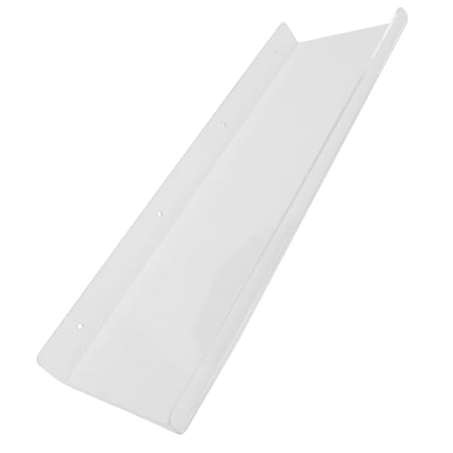 FUNOMOCYA Wandregal Badezimmer Regal Transparent Schwimmendes Regal Wandmontage Aufbewahrung von FUNOMOCYA