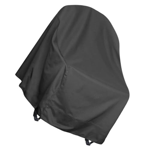FUNOMOCYA Wasserdichte Oxford Abdeckung für Outdoor Schaukelstuhl UV schutz Strapazierfähiges Verstellbares Schutzcover mit Kordelzug Wetterfeste Gartenmöbelhülle für Terrasse und Garten von FUNOMOCYA