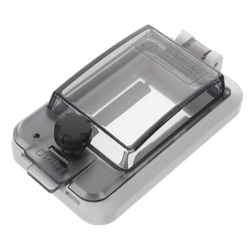 FUNOMOCYA Wasserdichte Schaltkreisverteilerabdeckung mit Fenster Elektroanschlussbox für Außenbereich Geeignet Einfache Überwachung und Flip Top Design von FUNOMOCYA