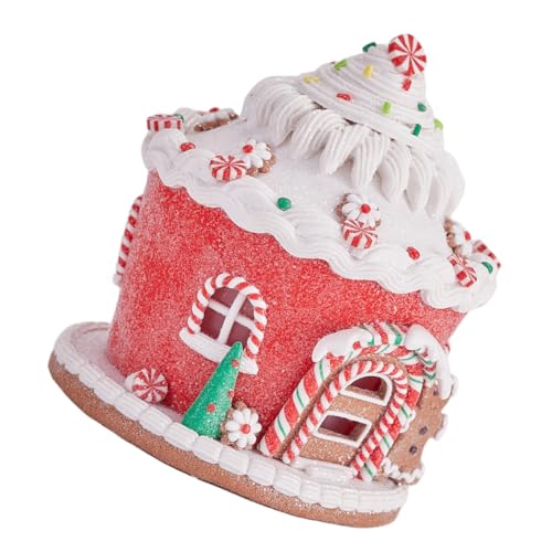 FUNOMOCYA Weihnachtliches Resin Schloss mit Led-licht Festliche Tischdekoration Bunte Weihnachtsdekorationen-Highlight Vielseitig für Kamin Büro Wohnzimmer Spielerisches Design Warme FUNOMOCYA Weihnachtliches Resin Schloss mit Led-licht Festliche Tischdekoration Bunte Weihnachtsdekorationen-Highlight Vielseitig für Kamin Büro Wohnzimmer Spielerisches Design Warme von FUNOMOCYA