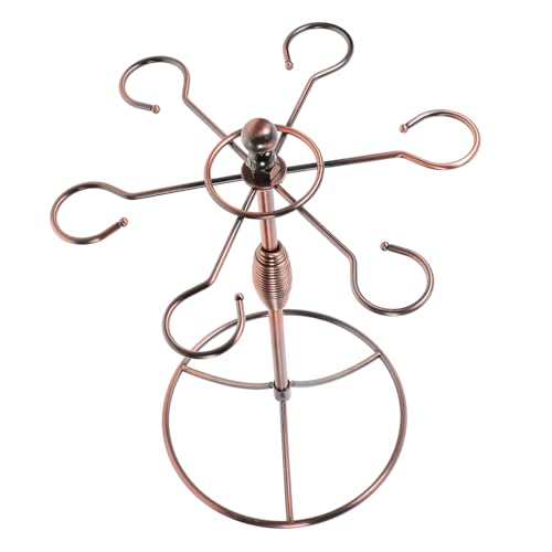 FUNOMOCYA Weinregal aus Robustem Hängender Glashalter für Rotweingläser Platzsparendes Design zur Tisch und Wandmontage Langlebiger Goblet Halter für Stilvolle Präsentation FUNOMOCYA Weinregal aus Robustem Hängender Glashalter für Rotweingläser Platzsparendes Design zur Tisch und Wandmontage Langlebiger Goblet Halter für Stilvolle Präsentation von FUNOMOCYA