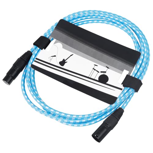 FUNOMOCYA Xlr Kabel Mikrofon Kabel Pin Geeignet für Mikrofone Gitarren und Lautsprecher mit Fortschrittlicher Geräuschreduzierungstechnologie und Stylischem Design FUNOMOCYA Xlr Kabel Mikrofon Kabel Pin Geeignet für Mikrofone Gitarren und Lautsprecher mit Fortschrittlicher Geräuschreduzierungstechnologie und Stylischem Design von FUNOMOCYA