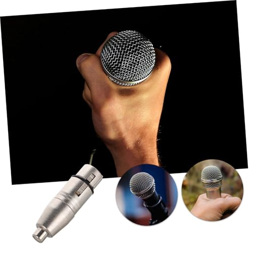 FUNOMOCYA Zinklegierung Xlr Female zu Rca Female Adapter Audiokonverter für Mikrofon Mixer Verstärker Robuster Audioanschluss Kompakt Leicht Sicheres Signal für Professionelle FUNOMOCYA Zinklegierung Xlr Female zu Rca Female Adapter Audiokonverter für Mikrofon Mixer Verstärker Robuster Audioanschluss Kompakt Leicht Sicheres Signal für Professionelle von FUNOMOCYA