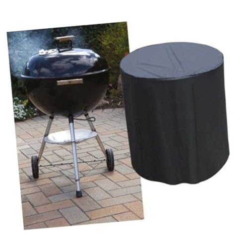 FUNOMOCYA wasserdichte BBQ Grillabdeckung mit UV Schutz Wetterfeste Outdoor Barbecue Abdeckplane für Rechteckige Grills Reißfest Belüftung gegen Kondensation von FUNOMOCYA