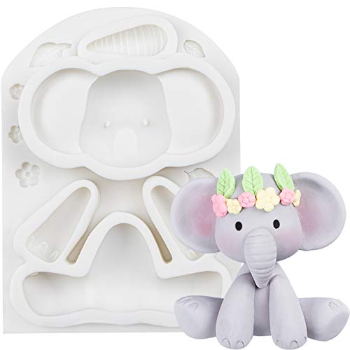FUNSHOWCASE elefants - fondant - silikonform für Babyparty, Geburtstag, Zuckerguss, Kuchendekoration, Schokolade, Cupcake-Topper FUNSHOWCASE elefants - fondant - silikonform für Babyparty, Geburtstag, Zuckerguss, Kuchendekoration, Schokolade, Cupcake-Topper von FUNSHOWCASE